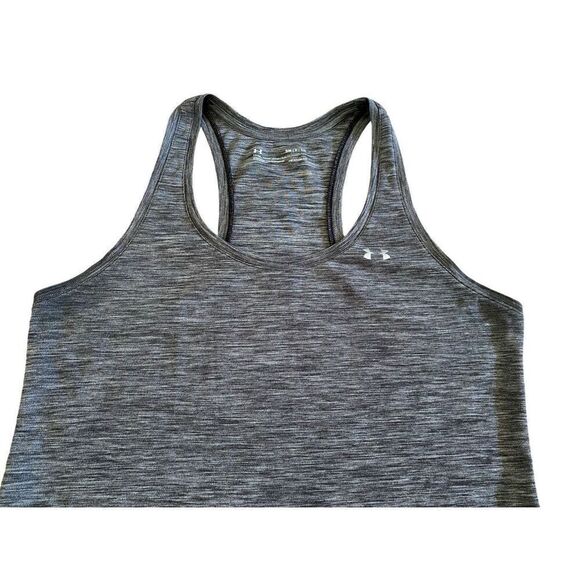 Under Armour Loose Heat Gear Racerback Tank Top Sporty Athletic Athleisure - Picture 7 of 14